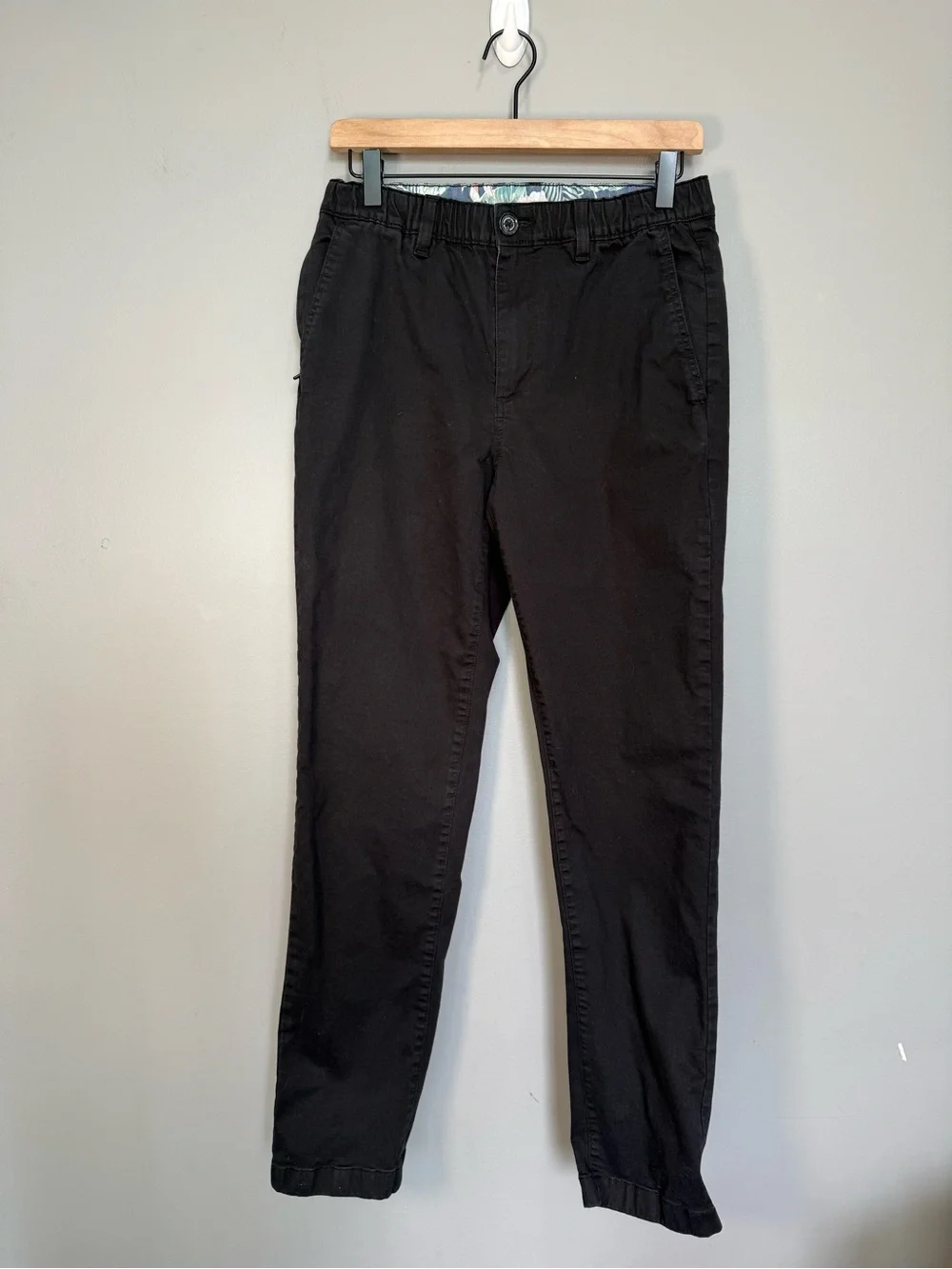 Chubbies Originals Black Stretch‎ Chino Pants 30x29 Small